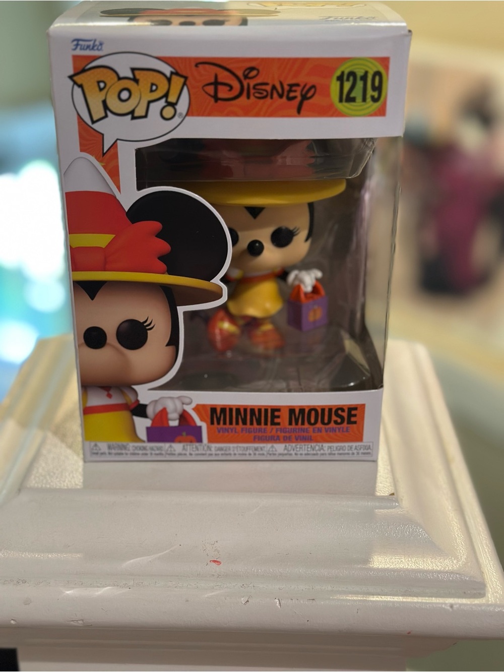 Disney Minnie Mouse Funko Pop Halloween #1219 -Yellow, Red, Black